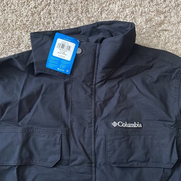 NWT Men's Columbia Black Sage Lake Jacket Size Large - Picture 3 of 8